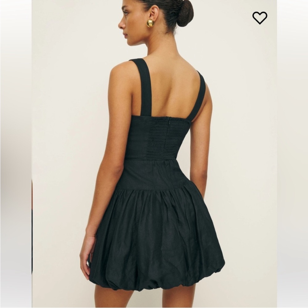 Reformation | Delia linen mini Dress - Picture 4 of 10